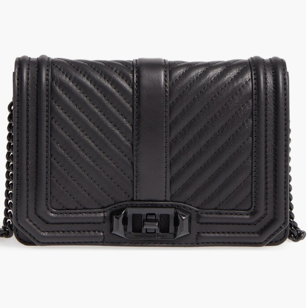 Rebecca Minkoff - small black leather handbag